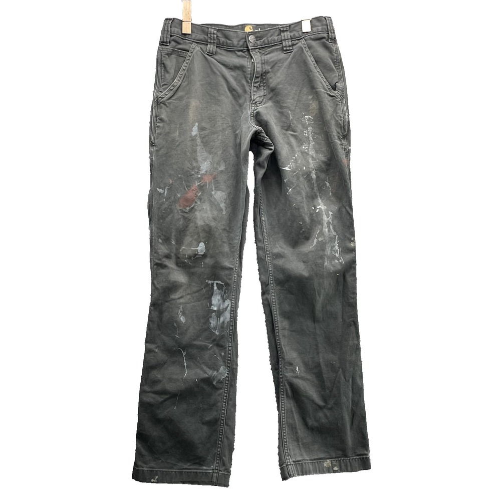 Carhartt Work Pants Men's 30x29* Twill Baggy Workwear Skate Utility Skater 90's